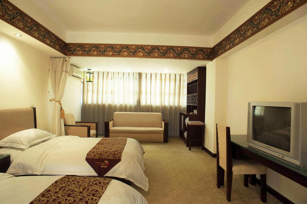 Jiuzhaigou Jinzhulinka Resort Hotel Csiucsajkou Szoba fotó